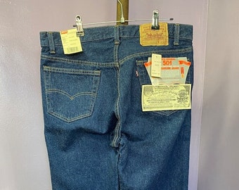 80's Levi's 501 Dead Stock Denim Jeans