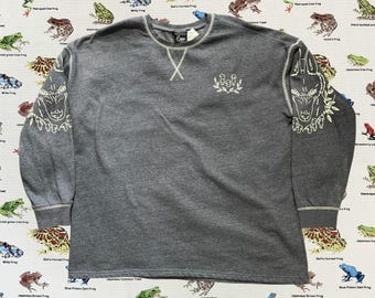 Studio Ghibli / &#39;Princess Mononoke&#39; / Kodama / Moro / Dark Grey Classic Anime Graphic Character Sweatshirt