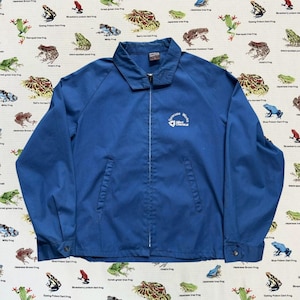 80&#39;s SPORTS MASTER / USA-Made / Allied Chemical / Swing top / Work Jacket / Zip-Up Work Shirt