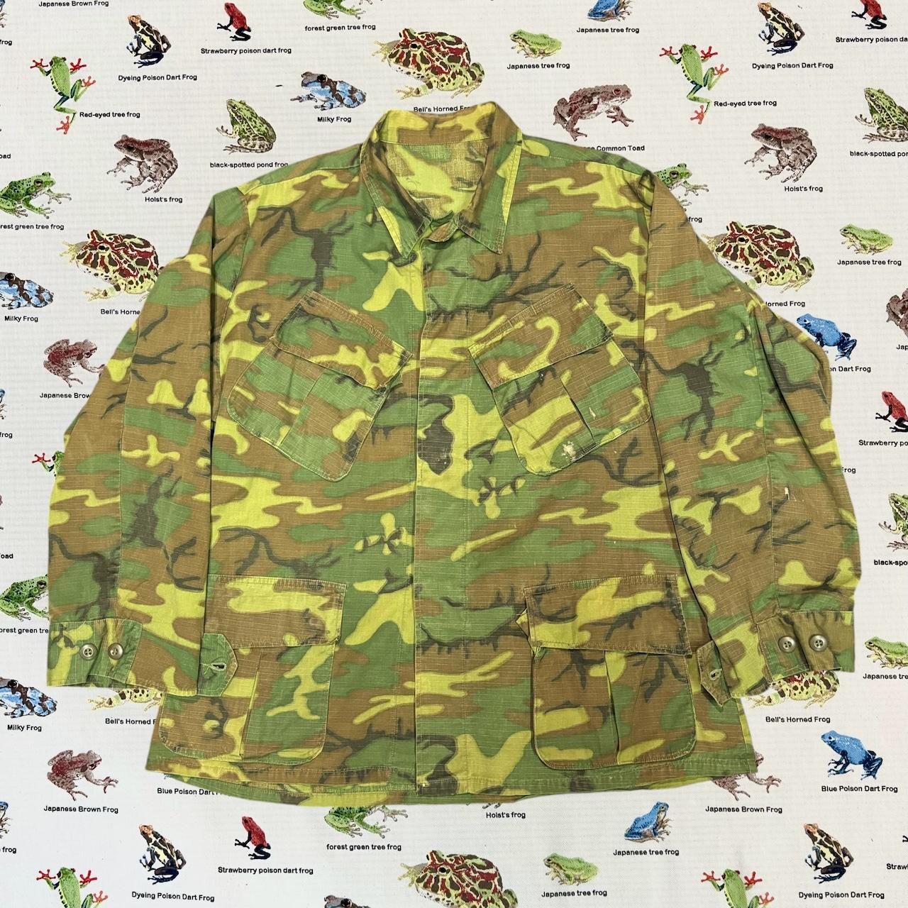 ジャケット・アウター us army jungle fatigue jacket 1st type Vintage 1960s Vietnam War US Army Jungle Fatigue Jacket