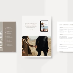 Puede incluir: Una pareja camina de la mano por un campo de hierba alta. El texto "Groundwork Studio was a dream to work with. I have a website that I'm actually excited to show off!" se muestra debajo de la imagen. Cinco estrellas se muestran debajo del texto.