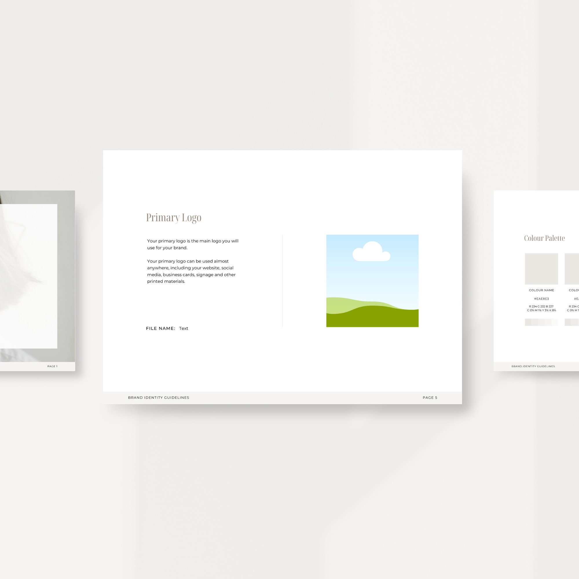 Brand Identity Guidelines Template: Editable Canva Toolkit (digital ...