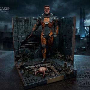 Gordon Freeman Tactical Survivor 3D Print STL Model