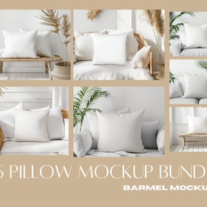 65 Pillow Mockup Bundle  Blank Pillow Mockup Accent Pillow Mockup Simple Pillow Mockup Throw Pillow Mockup   JPG File PHOTO MOCKUP