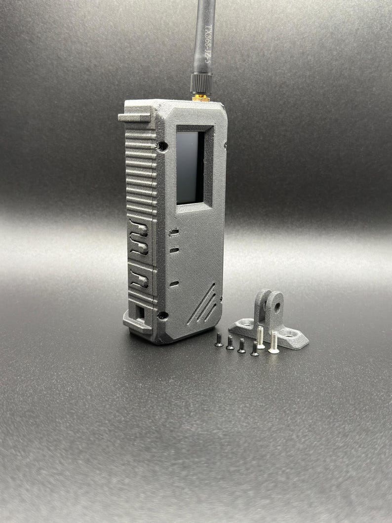 A rugged, 3D-printed case for the LilyGO TBeam Supreme, featuring an integrated GoPro mount. Perfect for Meshtastic enthusiasts