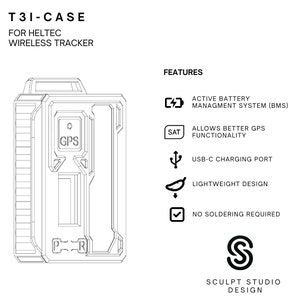 T3I - Heltec Tracker Meshtastic Case