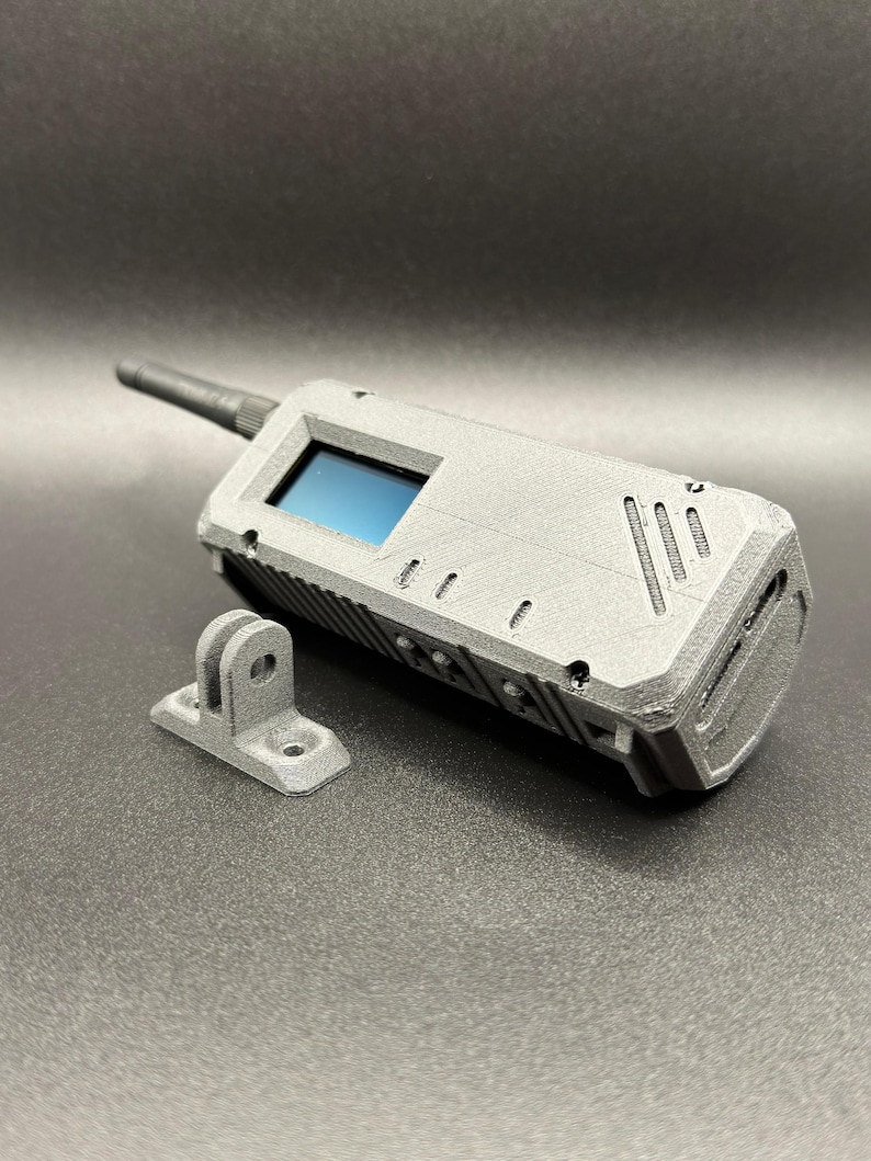 A rugged, 3D-printed case for the LilyGO TBeam Supreme, featuring an integrated GoPro mount. Perfect for Meshtastic enthusiasts