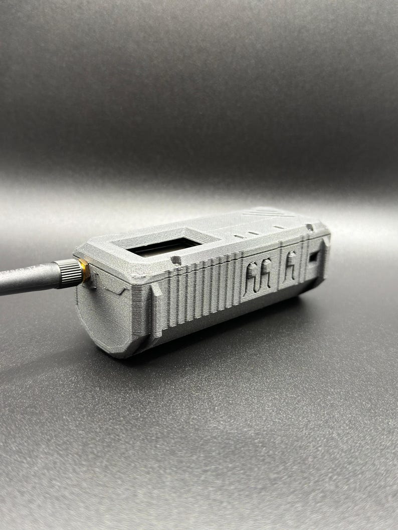 A rugged, 3D-printed case for the LilyGO TBeam Supreme, featuring an integrated GoPro mount. Perfect for Meshtastic enthusiasts