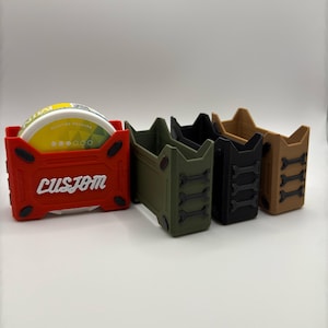 ミルウォーキーにインスピレーションを得たホルスター ZYN ケース | ZYN 缶ベルトホルスター |パックアウト互換の ZYN |インターナショナル Zyn / Snuss サイズ