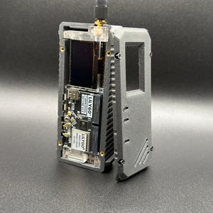 A rugged, 3D-printed case for the LilyGO TBeam Supreme, featuring an integrated GoPro mount. Perfect for Meshtastic enthusiasts