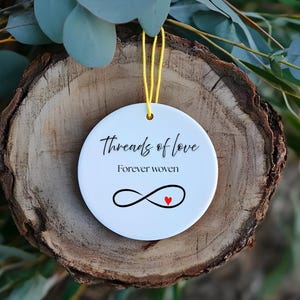 Ceramic Ornament Memorial Keepsake