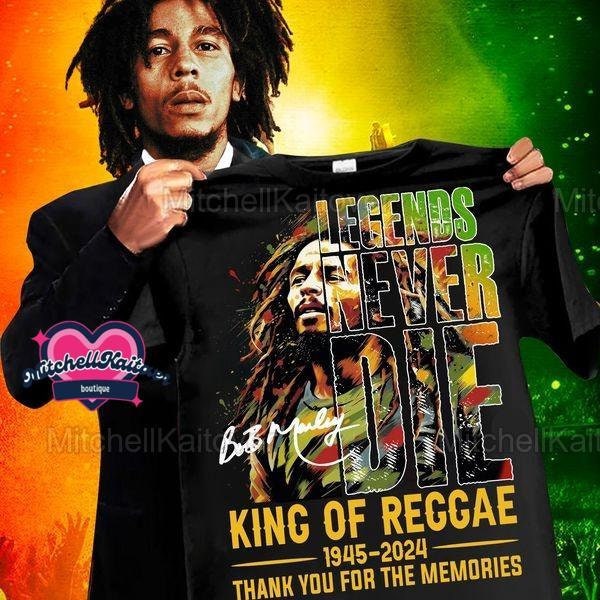 Bob Marley Shirt, Bob Marley Color Shirt, Bob Marley Tshirt Men, Bob Marley Fan Tee, Bob Marley Memories Signatures Shirt