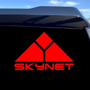 Skynet Cyberdyne Vinyl Sticker