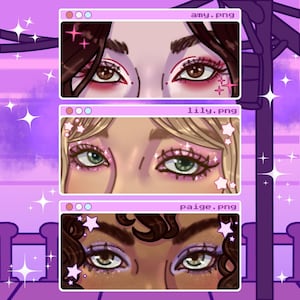 Vaporwave aesthetic anime girl look sticker