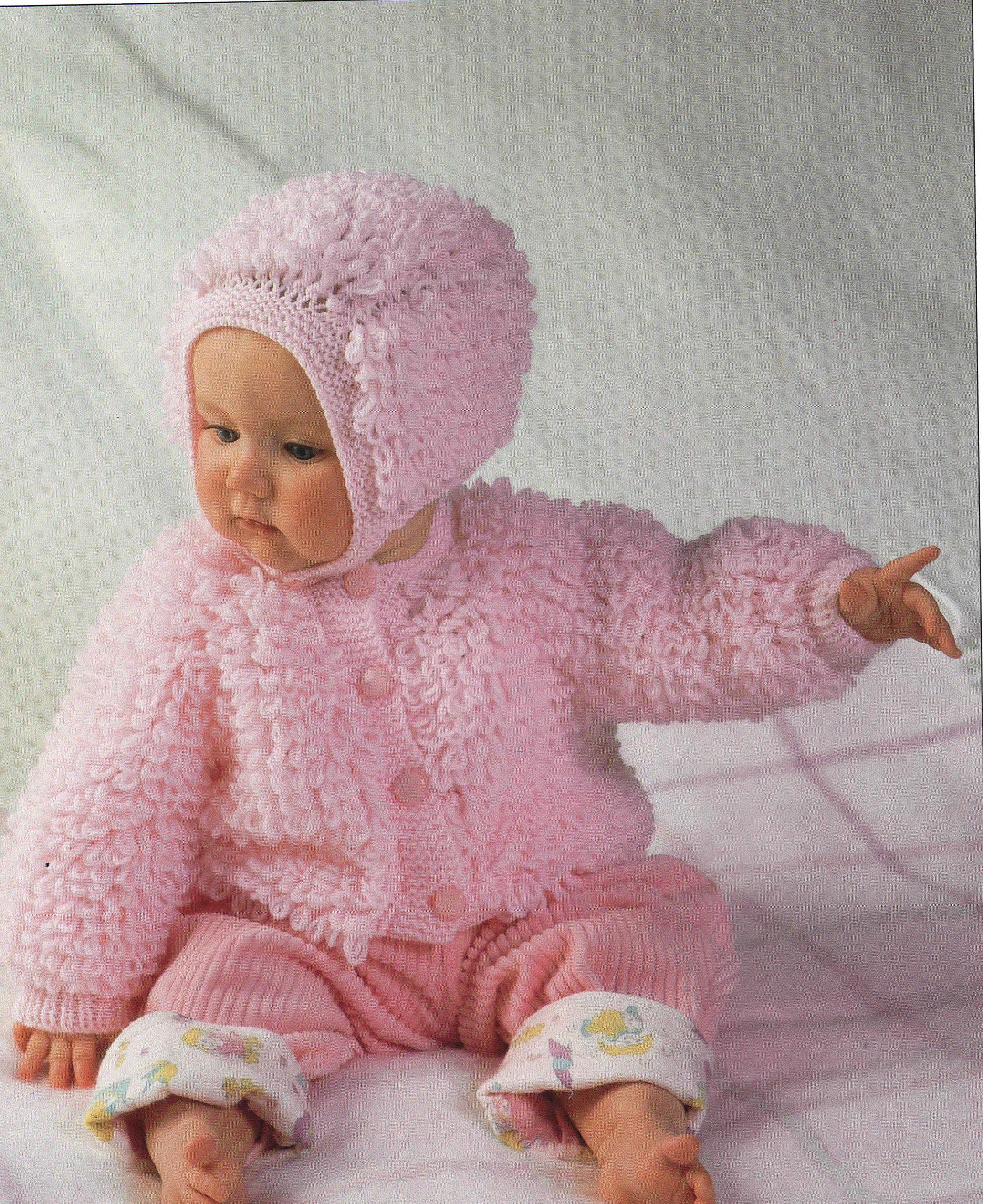 Loopy Jacket and Hat * 20 - 24