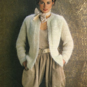 Vintage Mohair Cardigan - Etsy
