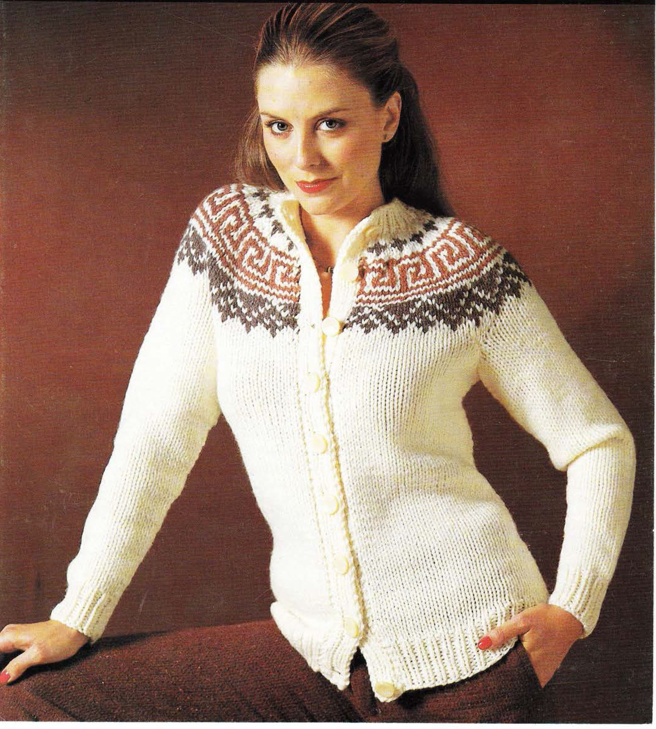 Fair Isle Cardigan - Etsy Fair Isle Cardigan - Etsy