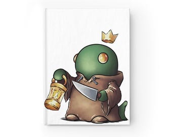 Journal - Tonberry King FF 7, Diary, Notebook, Sketchbook, Gaming Gift, Video Game Merch