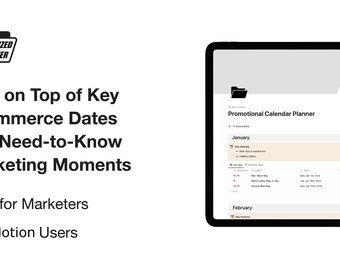 Promotionele kalenderplanner 2024 voor marketeers Begripsjabloon Marketingkalender Organisator Marketingcampagneplanner