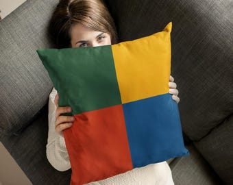 Capa de almofada com cachorrinho fofo, capa de almofada de cachorro de desenho animado, almofada para quarto infantil, presente para amantes de cães, almofada de animal fofo, decoração para quarto infantil