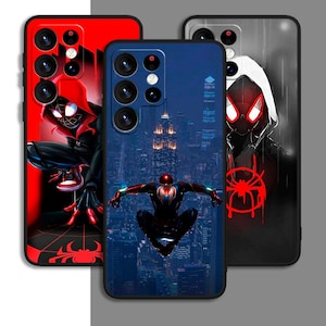 Superhero Spider Man Art Phone Case für Samsung A54 A53 S21 S23 S24 FE Hinweis Ultra Galaxy / Für iPhone 11 12 13 14 15 XS XR Plus Pro Max