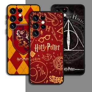 Wizard School Magic Boy Art Phone Case For Samsung A54 A53 S21 S23 S24 FE Note Ultra Galaxy / For iPhone 11 12 13 14 15 XS XR Plus Pro Max