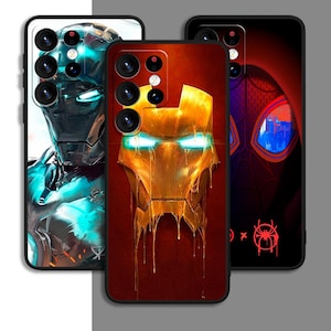 Superhero Avengers Cool Art Phone Case For Samsung A54 A53 S21 S23 S24 FE Note Ultra Galaxy / For iPhone 11 12 13 14 15 XS XR Plus Pro Max
