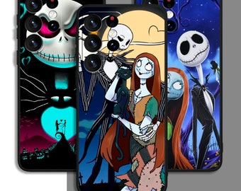 Christmas Nightmare Art Phone Case For Samsung A54 A53 S21 S23 S24 FE Note Ultra Galaxy / For iPhone 11 12 13 14 15 XS XR Plus Pro Max