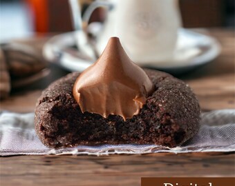 Chocolate Kiss Cookies Recipe, Chocolate Chip Cookie, Gourmet Homemade Cookie, Cookie Recipe, baked goods