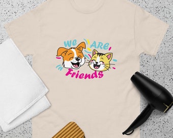 Paws & Cotton Classics: Stylish Tees for Fashionable Pets!