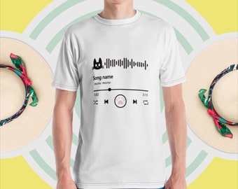 Cat & Music Vibes Tee