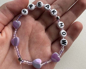 Speak Now Taylor's Version Handmade Friendship Bracelet