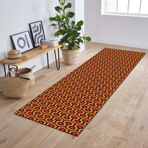 The Shining Rug, Runner Rug, Hallway Rug, The Shining Long Rug, Movie Runner Rug, The Shining Overlook Carpet, Hotel Carpet