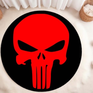 Punisher Skull Rug