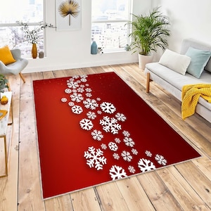 Alfombra de pasillo navideña, alfombra navideña, alfombra navideña, alfombra con adornos navideños, alfombra navideña, alfombra de pasillo, alfombra larga navideña