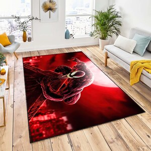 Amazing Spiderman Rug, Harror Cartoon Rug, Comics Cartoon Cover Rug, Kids Room Rug, Gift For Boys Girl, Cool Area Rug, Old Fashion Rug