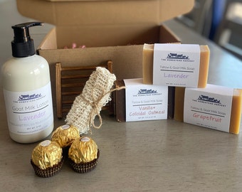 Goat Milk Lotion and Soap Mother's Day Gift