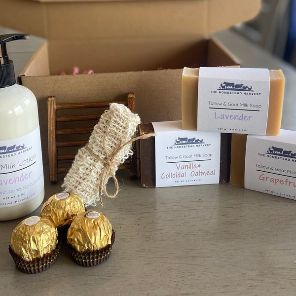 Goat Milk Lotion and Soap Mother's Day Gift