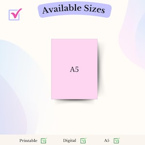 Zestaw Bullet Journal 2026 Zestaw startowy Bullet Journal Roczny tracker Miesięczne trackery Pakiet ekonomiczny Tracker nastroju Pakiet Bujo zdjęcie 9