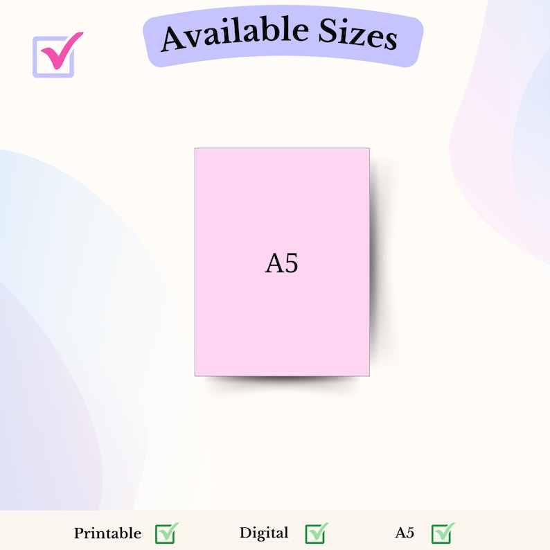 Zestaw Bullet Journal 2026 Zestaw startowy Bullet Journal Roczny tracker Miesięczne trackery Pakiet ekonomiczny Tracker nastroju Pakiet Bujo zdjęcie 9