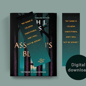 The Assassin&#39;s Blade Bookmark Set - 2 Sizes Available for All Your Throne of Glass Reads