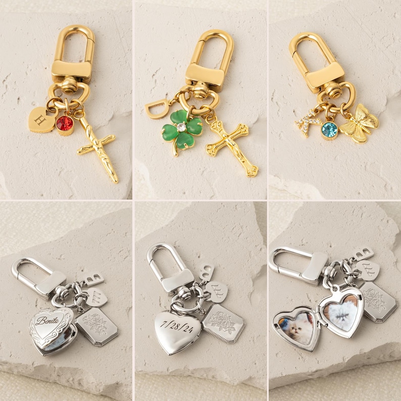 a page describing the different types of charms