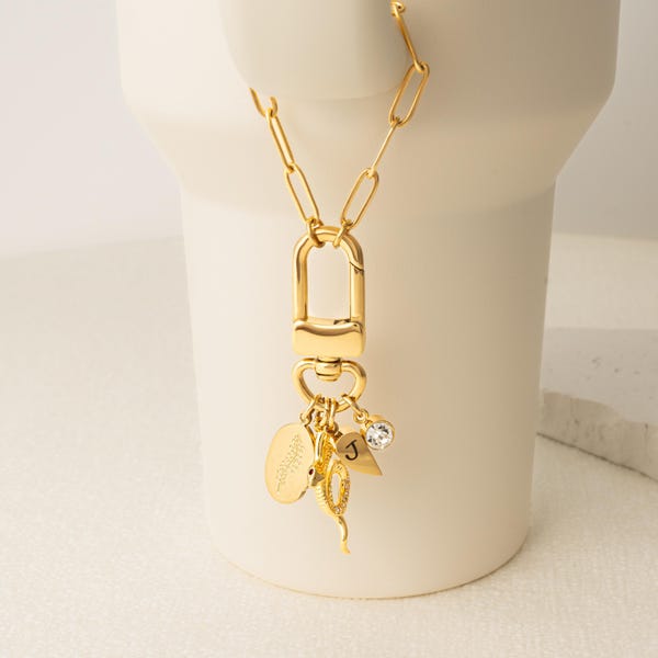 Dijes personalizados de la Copa Stanley, accesorios de la Copa Stanley, dije para taza de café, dije para Thumbler, accesorios para Thumbler, regalo para profesores, regalo de Navidad