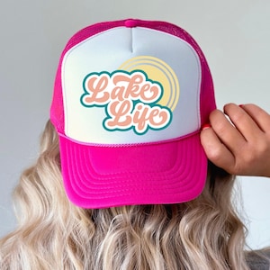 Lake Life Foam Trucker Hat