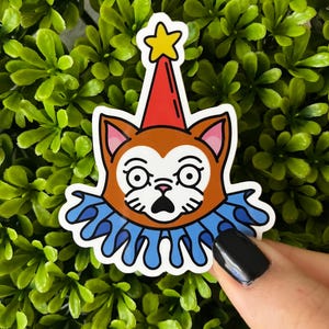 Circus Purrformer Sticker