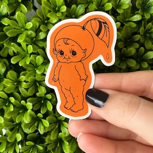 Citrus Kewpie Baby Sticker