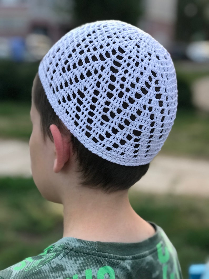 Short skull cap kufi pdf pattern image 2