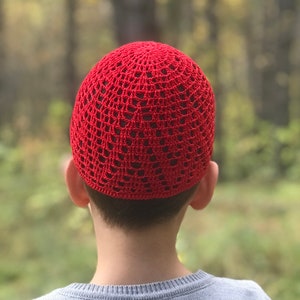 Short skull cap kufi pdf pattern image 5