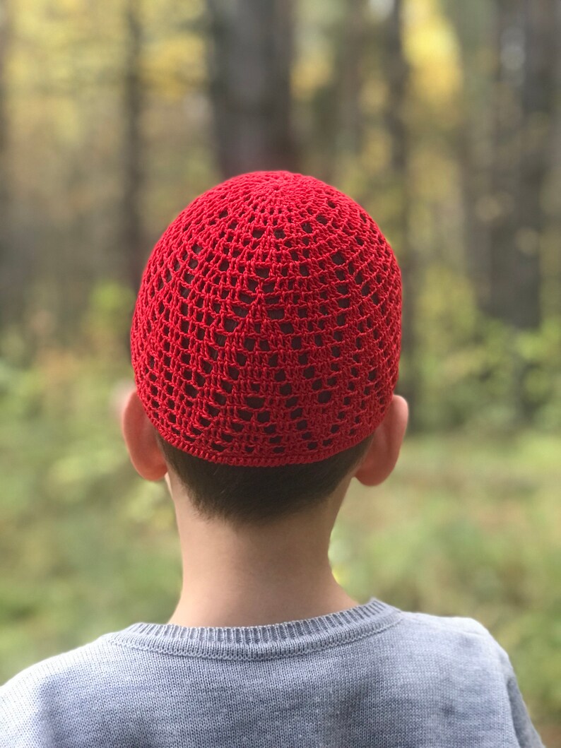 Short skull cap kufi pdf pattern image 5