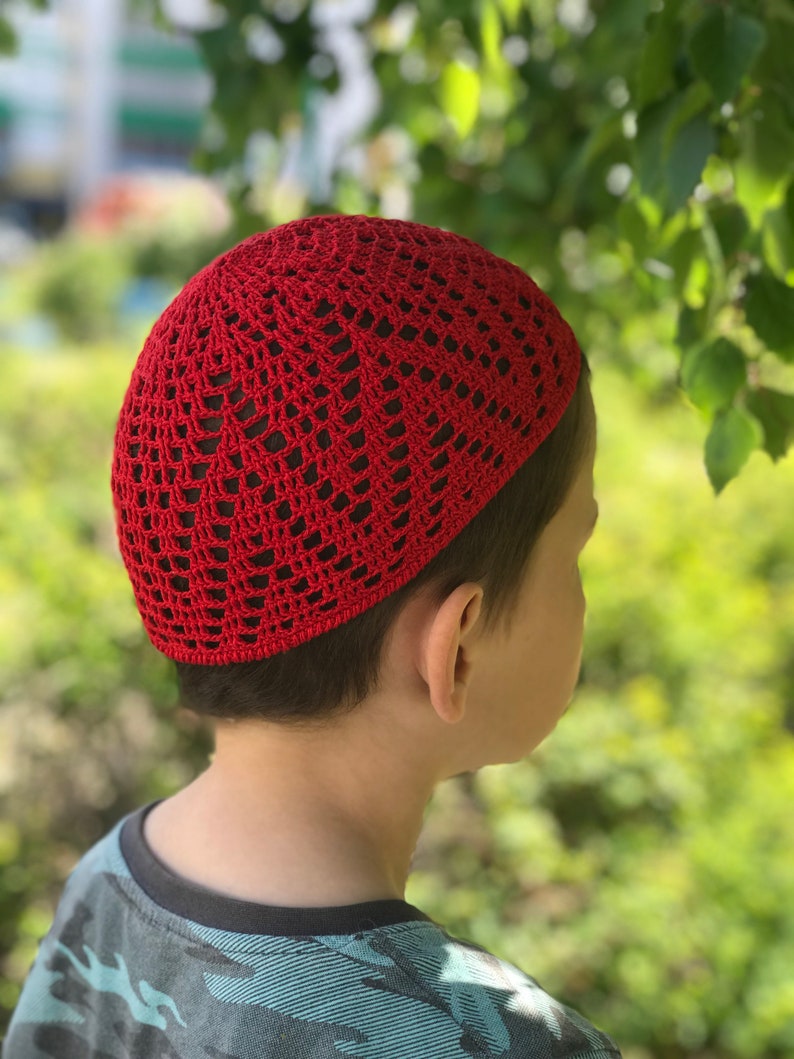 Short skull cap kufi pdf pattern image 4